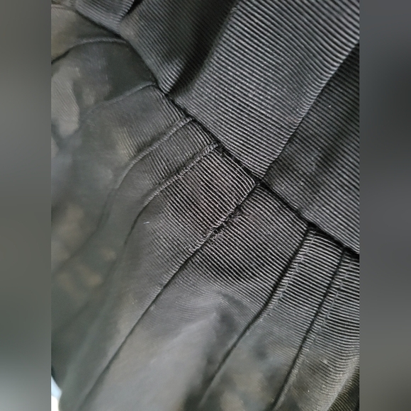 Z Spoke by Zac Posen V-neck Pleated Little Black Dress Size 4 - Picture 11 of 11